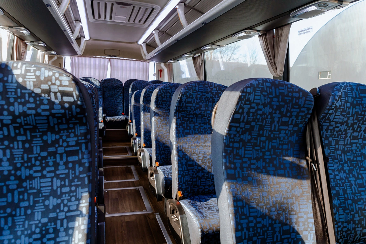 Higer 6129 bus rental